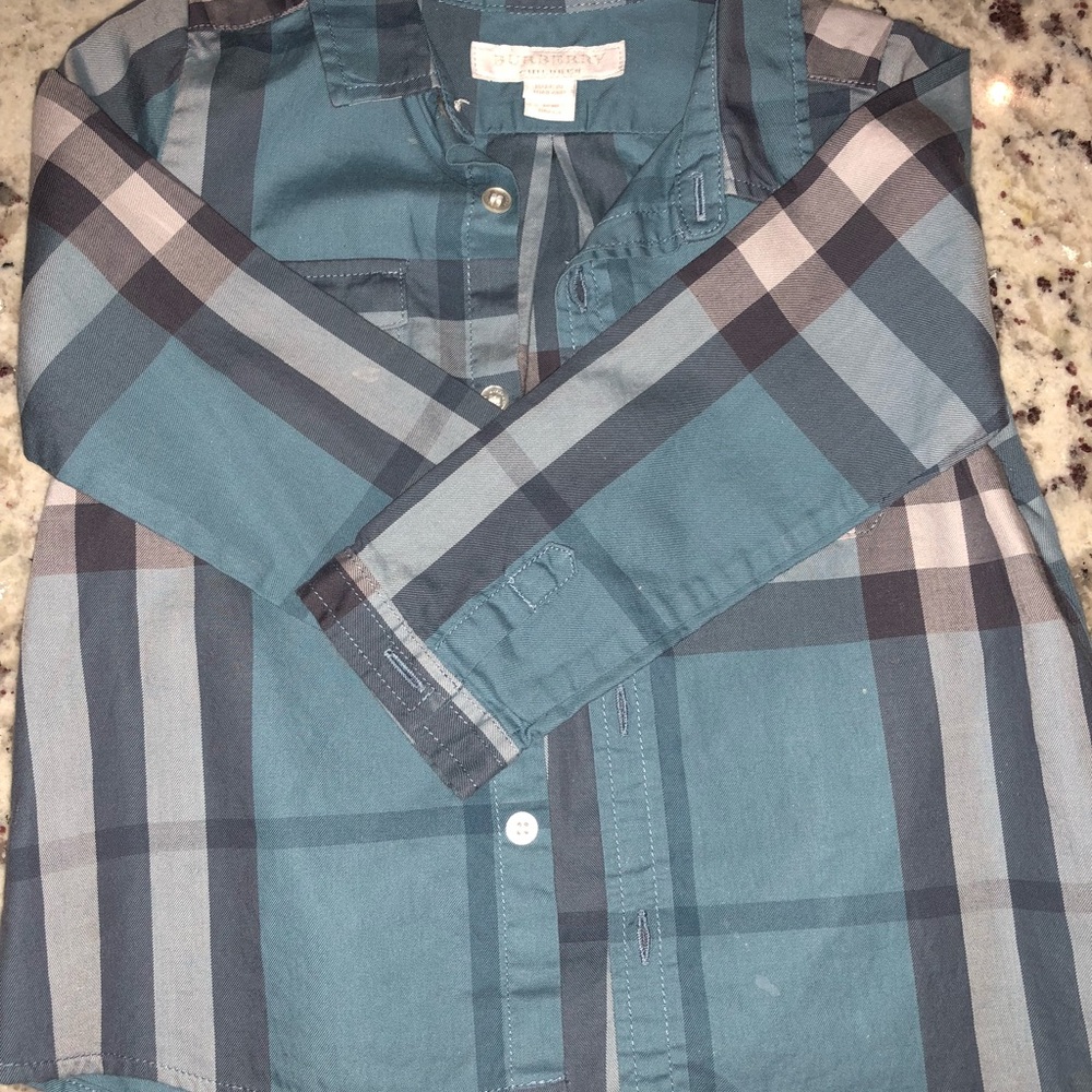 Burberry Baby Long Sleeves Shirt